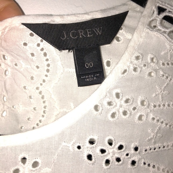 J. Crew White Eyelet Dress - Picture 4 of 4